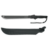 Machete 18" doble filo en funda y agarradera truper